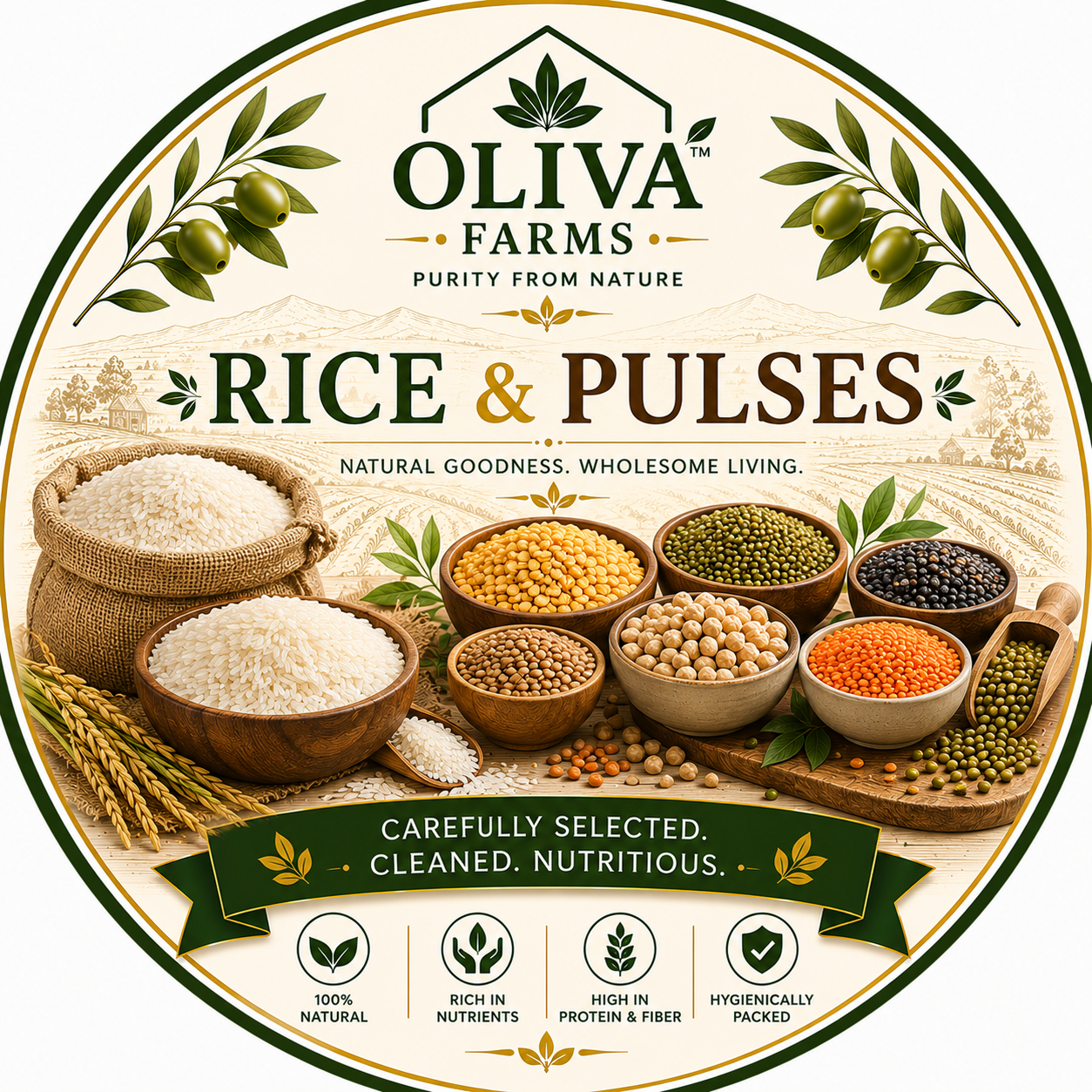 8. Rice & Pulses