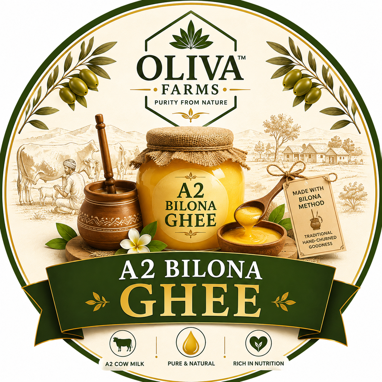 3. A2 Bilona Ghee