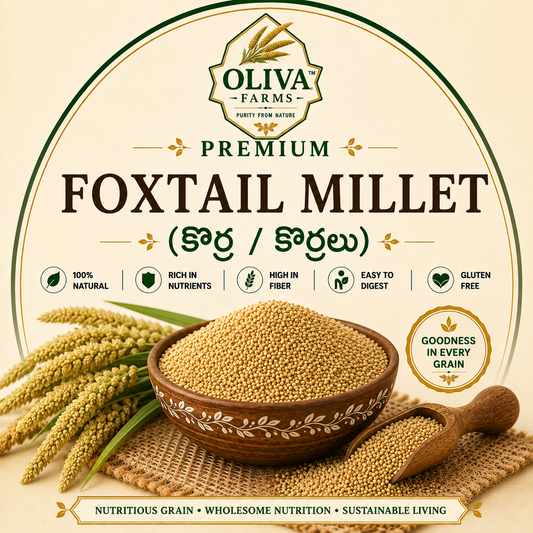 Foxtail Millet: Korralu (కొర్రలు)